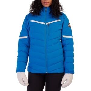 NWT SPYDER Brisk Synthetic Down Jacket Collegiate Blue